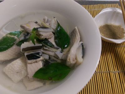 かにの虱目魚肚湯