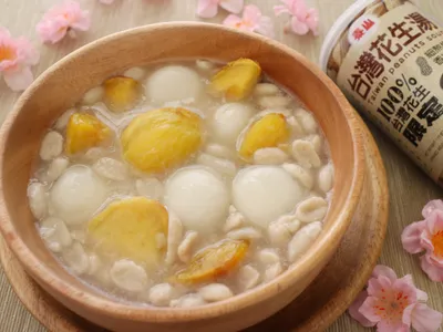 古早味蜜地瓜花生湯【泰山台灣花生湯】