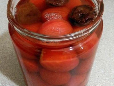 參考食譜 : 【蜜漬小蕃茄】