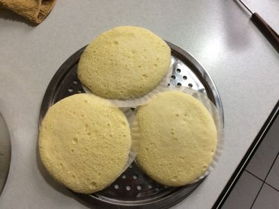 參考食譜 : 蒸道地水蒸蛋糕