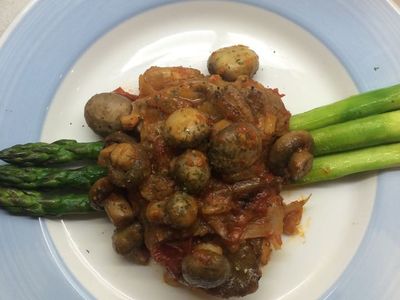 參考食譜 : 蘑菇雞腿