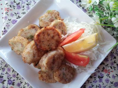 參考食譜 : 迷你蔬菜麥克雞塊 ~ 健康蔬菜版