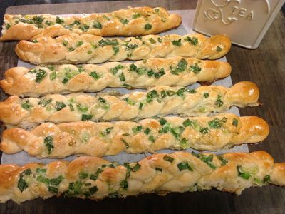香蔥辮子麵包條❤!!!