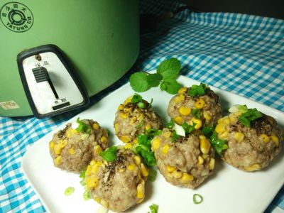 清蒸玉米肉丸子【歡慶大同電鍋55週年】