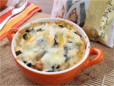 炭火風味烤雞焗飯_小七食堂