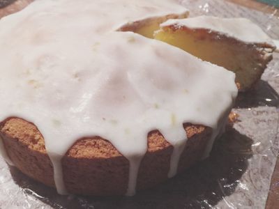 參考食譜 : 檸檬糖霜蛋糕🍋