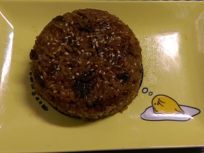 參考食譜 : かにの桂圓米糕