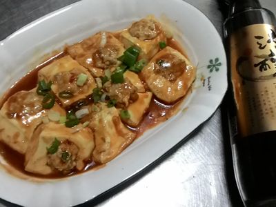 紅燒豆腐鑲肉 淬釀真心食堂