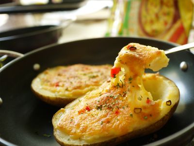 簡單做焗烤起司馬鈴薯粥