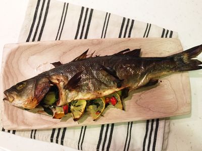 👰靚靚廚娘 之 烤海鱸魚💯