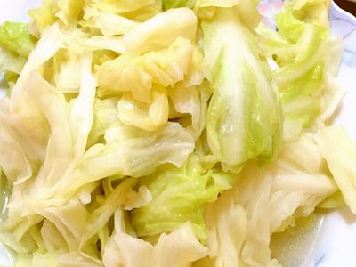 參考食譜 : 炒高麗菜