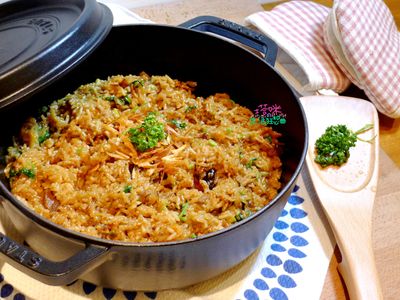 參考食譜 : 古早味油飯【一鍋煮】