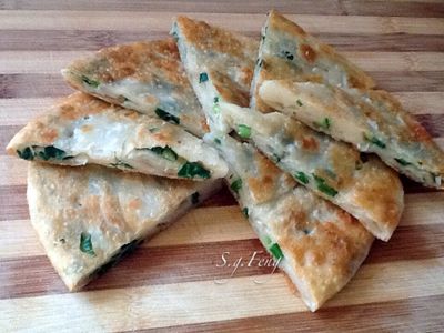 參考食譜 : 蔥油餅