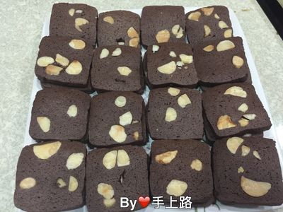 參考食譜 : 🍫巧克力夏威夷豆餅乾🍫