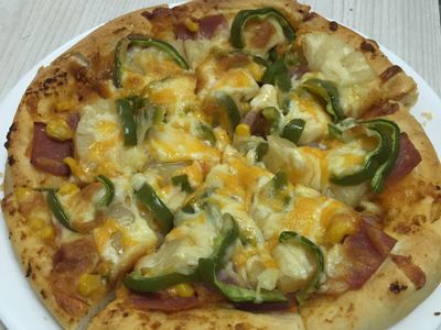參考食譜 : 夏威夷披薩