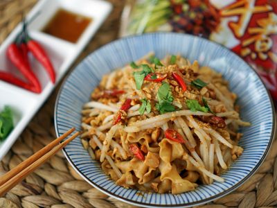 辣味椒麻擔擔麵[五木手煮麵]