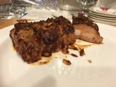 美式BBQ烤肋排