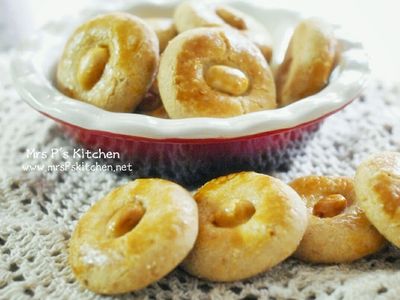 參考食譜 : 花生酥餅 【賀年小吃】