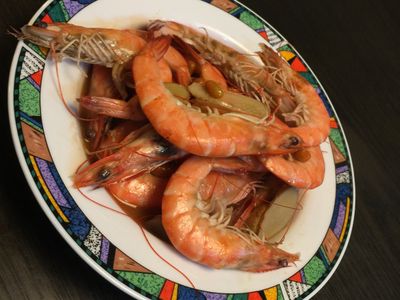 參考食譜 : 麻油蝦