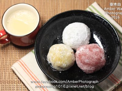 福氣滿滿三色大福【全聯料理王大賽】