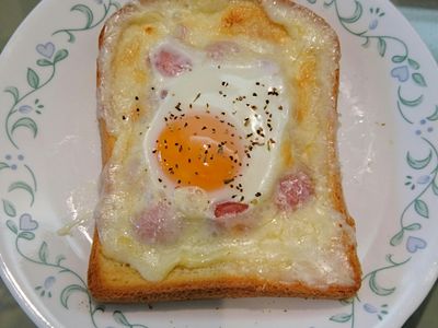 公雞太太焗烤三明治