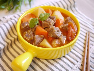 參考食譜 : 番茄燉牛肉