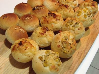 參考食譜 : 迷你綜合小餐包