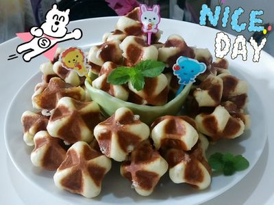 參考食譜 : 比利時小鬆餅【烘焙展西式食譜】