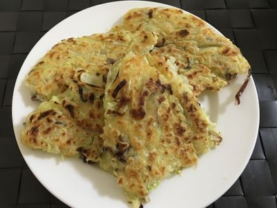 參考食譜 : 輕鬆上手蔬菜煎餅