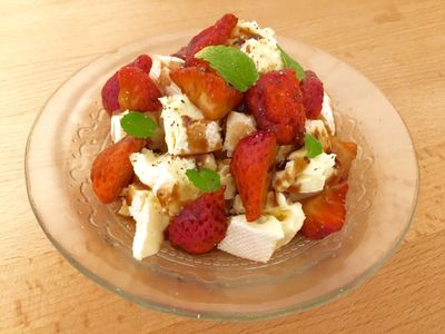 巴薩米克草莓起司沙拉