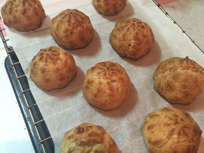 簡單泡芙皮(20%全麥/豆漿/椰子油)