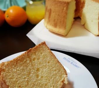 香吉士橙汁戚風蛋糕