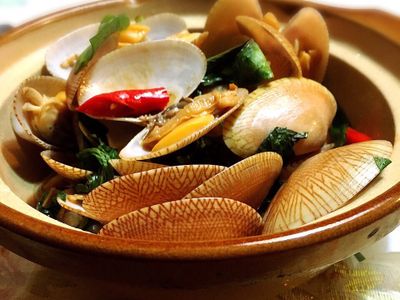 參考食譜 : 炒海瓜子