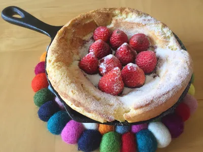 參考食譜 : Dutch Baby/荷蘭鬆餅一次就上手