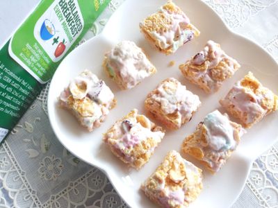 好吃的【一口棉花糖脆片】-雀巢玉米脆片