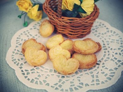 參考食譜 : 超簡單「蝴蝶派 /迷你源氏派」好可愛❤