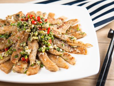 椒鹽黑輪片＠Selina Wu