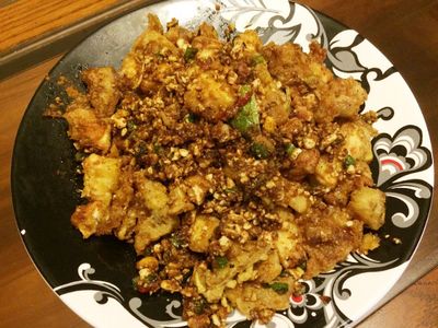 參考食譜 : 【松香豬五花食譜募集】金沙脆酥豬五花