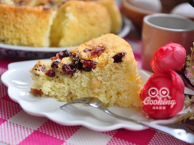 參考食譜 : 蔓越莓堅果蛋糕【大同複合料理無水鍋】