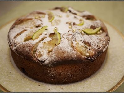 參考食譜 : 『水梨杏仁蛋糕』-義大利家鄉風味