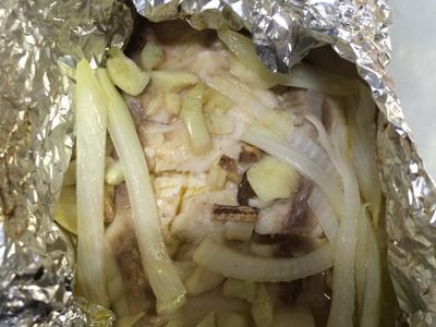 參考食譜 : 奶油蔥烤鯛魚片