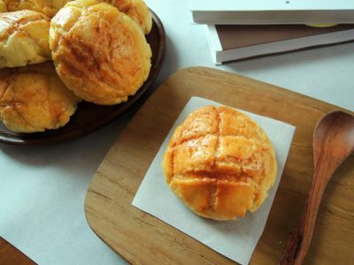 參考食譜 : 菠蘿麵包(參考Carol版本)