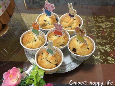 參考食譜 : 蔓越莓優格馬芬