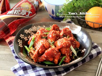 參考食譜 : 韓式辣味棒棒腿【黑松】