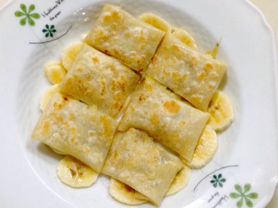 參考食譜 : 香蕉煎餅