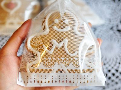 超可愛的薑餅人跟大家說『聖誕快樂！』