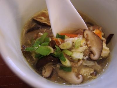 超簡易酸辣湯 {露營OK}