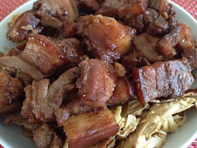 參考食譜 : 筍干控肉