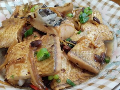 紅燒豆豉虱目魚肚