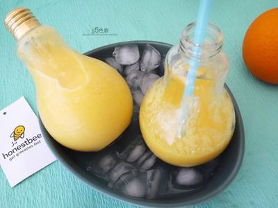 柳橙鳳梨優格飲【搶鮮料理懶廚房】